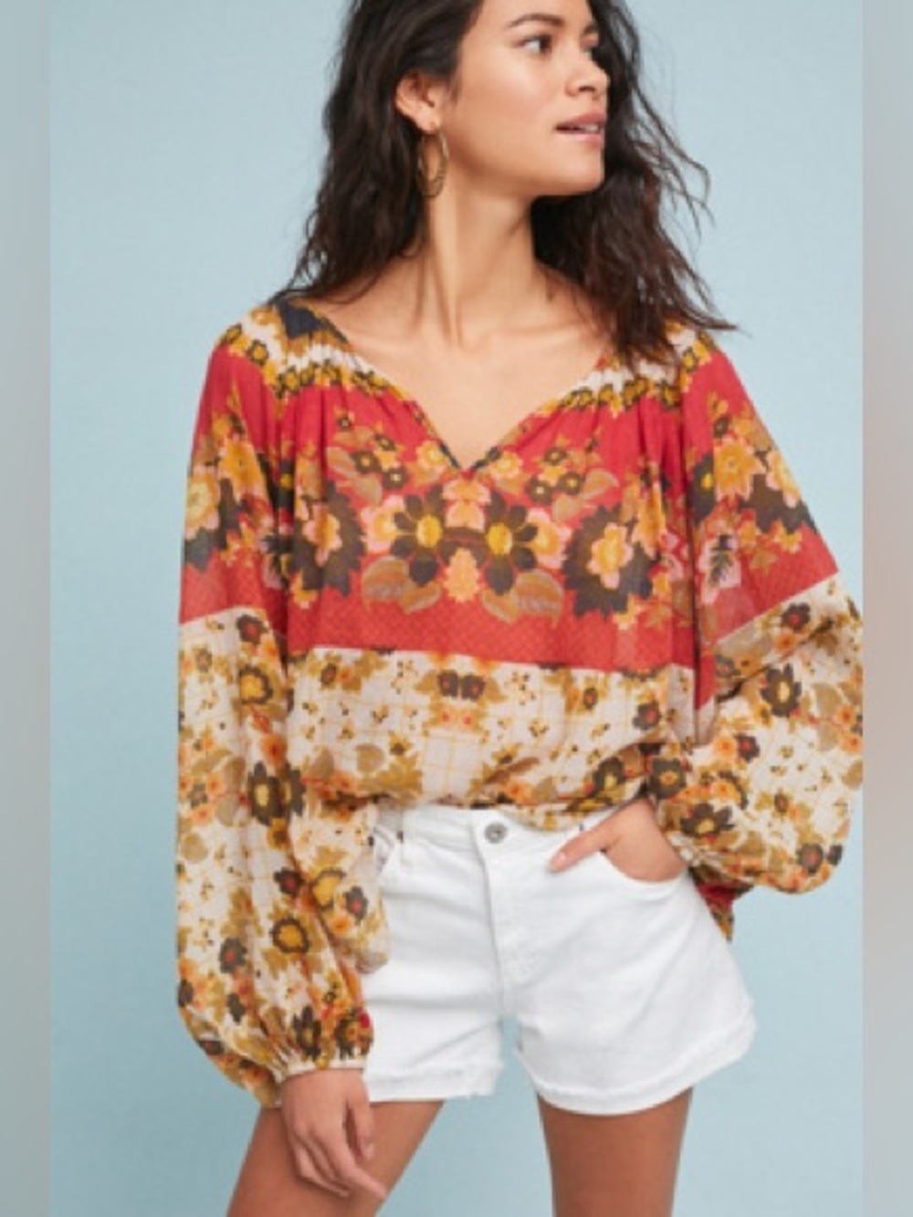 Demoiselles Marushka Blouse Floral Combo